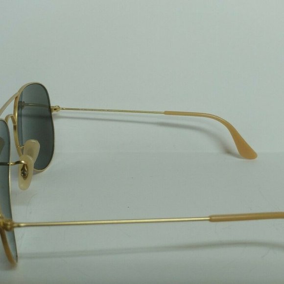 Ray Ban RB 3025 112/M2 Sunglasses Aviator Large Metal Blue Optimized Lens 58*14 - Picture 7 of 7